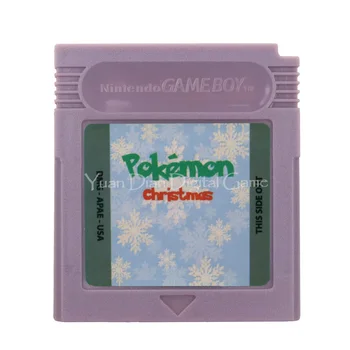 For Nintendo GBC Video Game Cartridge Console Card Poke Series Christmas English Language Version
For Nintendo GBC Video Game Cartridge Console Card Poke Series Christmas English Language Version