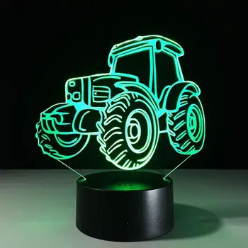 Desk Light Tractor Shape Gifts Bright Night Light Table Lamp USB Charging 3D Home Decor Indoor Lighting Decoration
Desk Light Tractor Shape Gifts Bright Night Light Table Lamp USB Charging 3D Home Decor Indoor Lighting Decoration