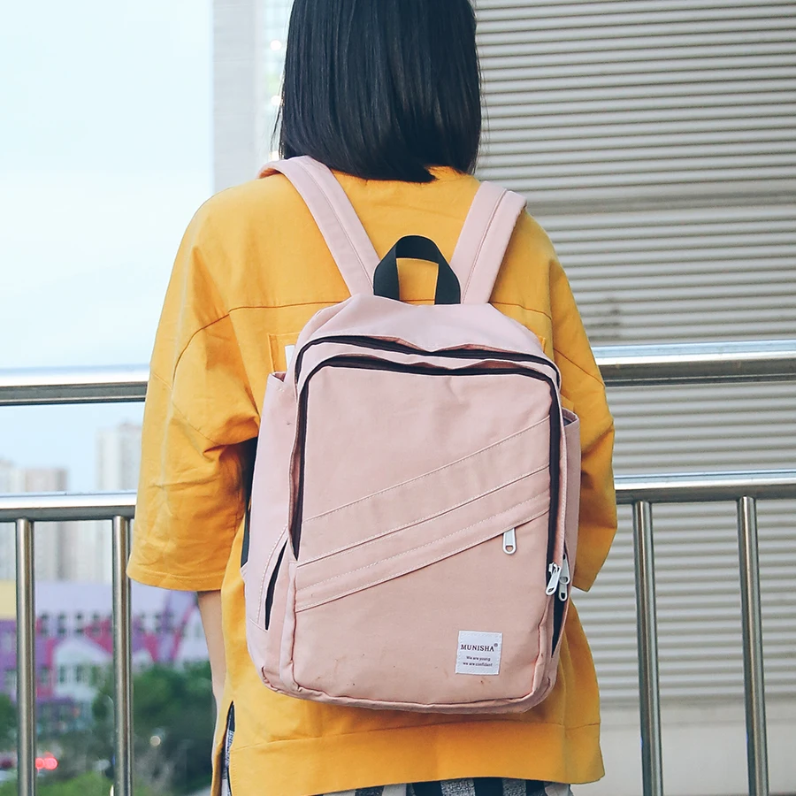 Canvas Backpack 2020 Women Travel Bagpack School Bags for Teenage Girls College Casual School Backpack Book Backbag Mochila
Canvas Backpack 2020 Women Travel Bagpack School Bags for Teenage Girls College Casual School Backpack Book Backbag Mochila