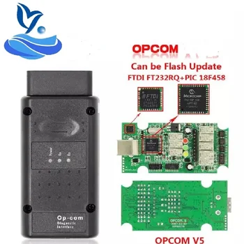 OP COM for Opel V1.70 Car Diagnostics Scanner with PIC18f458 FT232RQ OPCOM V1.70 can be flash update OBD2 Scanner OP-COM
OP COM for Opel V1.70 Car Diagnostics Scanner with PIC18f458 FT232RQ OPCOM V1.70 can be flash update OBD2 Scanner OP-COM