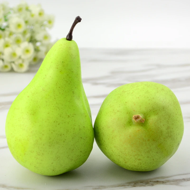 Simulation Artificial Pear Fruit Home Decoration Vivid Photography Props Plastic Foam Home Table Decor
Simulation Artificial Pear Fruit Home Decoration Vivid Photography Props Plastic Foam Home Table Decor
