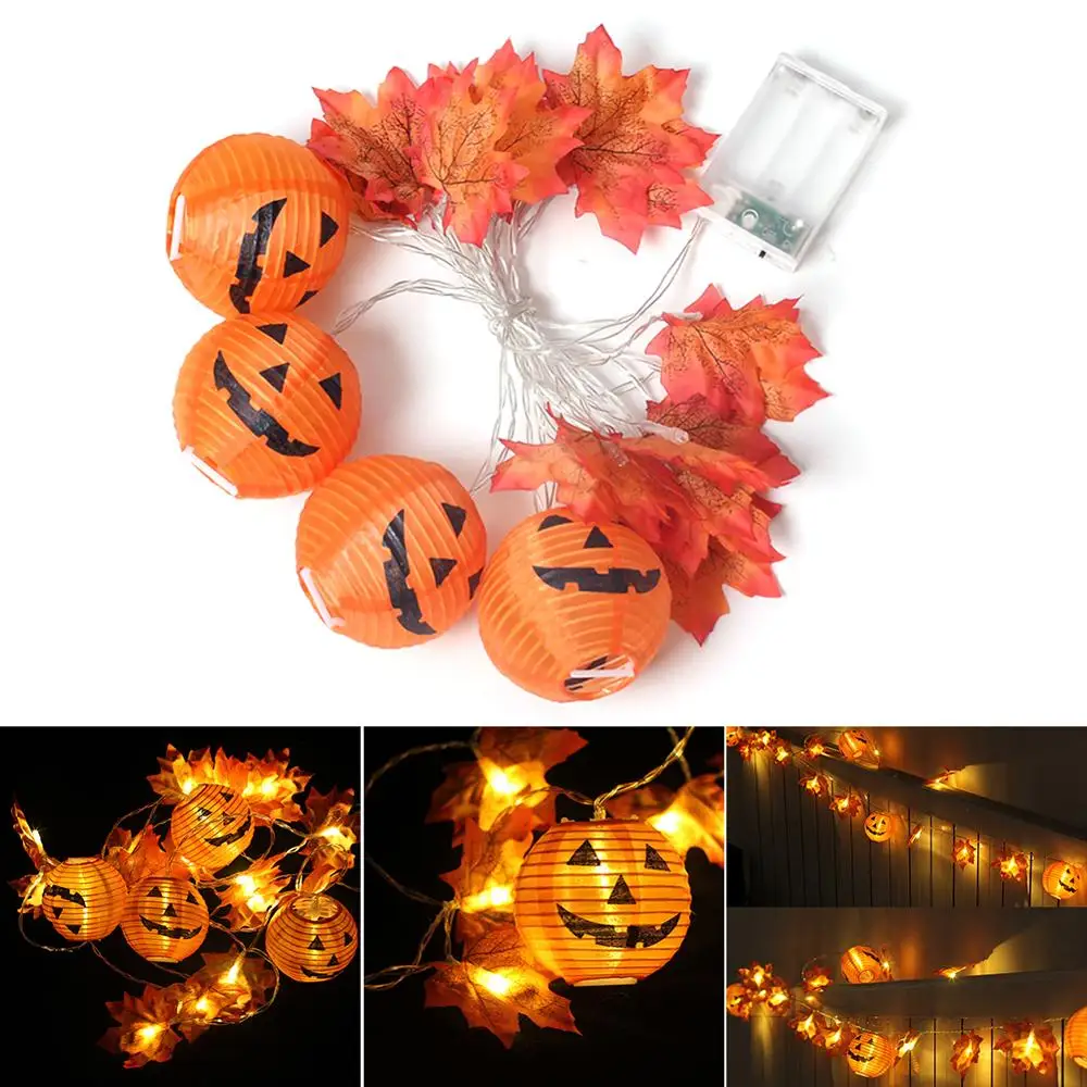 10pcs LED Pumpkin Maple Leaf Garland String Lights Halloween 3D Pumpkin Lights for Halloween Thanksgiving Fall Decoration Light
10pcs LED Pumpkin Maple Leaf Garland String Lights Halloween 3D Pumpkin Lights for Halloween Thanksgiving Fall Decoration Light
