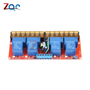 DC 5V/AC100 -250V 30A 4 Channel Relay Module High Low Level Trigger Relay Board for Arduino
DC 5V/AC100 -250V 30A 4 Channel Relay Module High Low Level Trigger Relay Board for Arduino