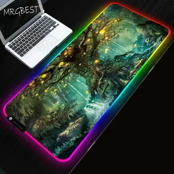 MRGBEST Fantasy World Large RGB Mouse Pad 7 Colors LED Lighting Game Computer Keyboard Waterproof Rubber Mat XXL for PC Laptop
MRGBEST Fantasy World Large RGB Mouse Pad 7 Colors LED Lighting Game Computer Keyboard Waterproof Rubber Mat XXL for PC Laptop
