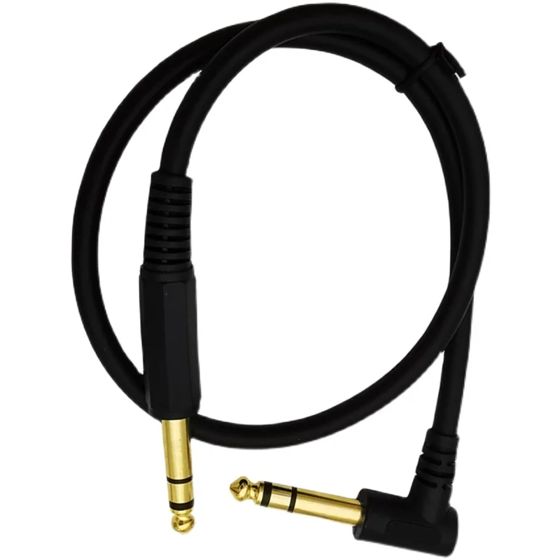 1/4 Inch TRS Instrument Cable Right-angle to Straight 6.35mm Male Jack Stereo Audio Cord,6.35 Balanced Interconnect cable 0.5m
1/4 Inch TRS Instrument Cable Right-angle to Straight 6.35mm Male Jack Stereo Audio Cord,6.35 Balanced Interconnect cable 0.5m