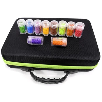 7 Colors 30/60 Bottles Diamond Painting Cross Stitch Accessories Tool Box Container Diamond Storage Bag Case Embroidery Mosaic
7 Colors 30/60 Bottles Diamond Painting Cross Stitch Accessories Tool Box Container Diamond Storage Bag Case Embroidery Mosaic
