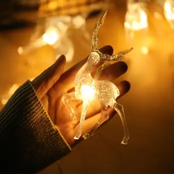Battery Box Creative Beautiful Lamp String LED String Lights Lights String Sika Deer Waterproof Celebration Home Decoration
Battery Box Creative Beautiful Lamp String LED String Lights Lights String Sika Deer Waterproof Celebration Home Decoration