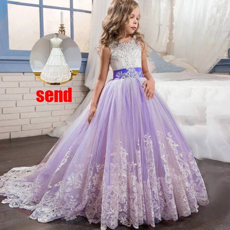Girls Summer Dress Long Ball Gown Evening Dress Kids Dresses Children Prom Princess Wedding 10 12 Years Vestido With Spannier
Girls Summer Dress Long Ball Gown Evening Dress Kids Dresses Children Prom Princess Wedding 10 12 Years Vestido With Spannier