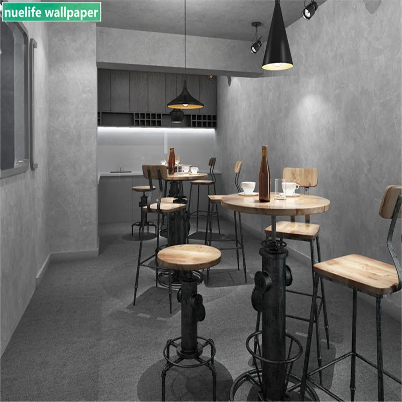 0.53x10m Gray wallpaper retro industrial style nostalgic solid color wallpaper living room bedroom clothing store wallpaper
0.53x10m Gray wallpaper retro industrial style nostalgic solid color wallpaper living room bedroom clothing store wallpaper