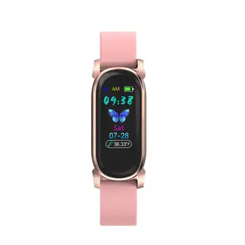 YD8 Body Temperature Smart Bracelet Heart Rate Sleep Monitoring Touch Thermometer Waterproof Temperature Measurement
YD8 Body Temperature Smart Bracelet Heart Rate Sleep Monitoring Touch Thermometer Waterproof Temperature Measurement