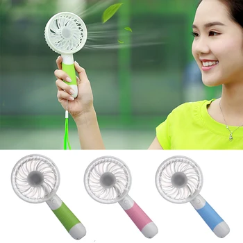 Electric Camping Student Gift School USB Rechargeable Handheld Mini Fan Home