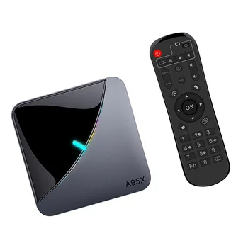 Android 9.0 RGB Light Smart TV Box Amlogic S905X3 USB 3.0 Wireless Internet Bluetooth 4.0 Voice 4G 64G EU Plug
Android 9.0 RGB Light Smart TV Box Amlogic S905X3 USB 3.0 Wireless Internet Bluetooth 4.0 Voice 4G 64G EU Plug
