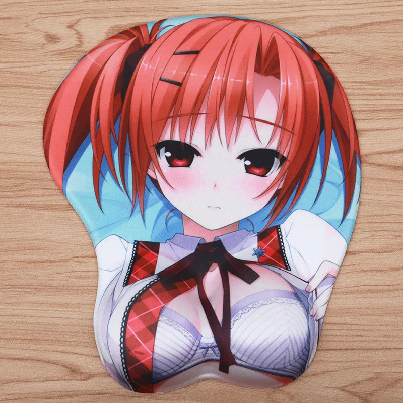 FFFAS 3D Breast Sexy Double Pigtails Girl Mouse Pad Silicone Wrist Rest Soft Comfortable Mousepad for Computer Laptop Tablet
FFFAS 3D Breast Sexy Double Pigtails Girl Mouse Pad Silicone Wrist Rest Soft Comfortable Mousepad for Computer Laptop Tablet