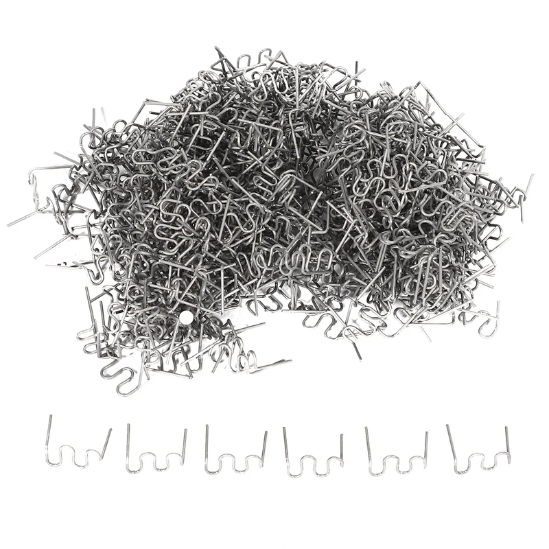 1000Pcs Staples for Hot Stapler Plastic Repair Wave Staples Bumper Bodywork Repairs 0.8mm S Wave Staples Retail
1000Pcs Staples for Hot Stapler Plastic Repair Wave Staples Bumper Bodywork Repairs 0.8mm S Wave Staples Retail