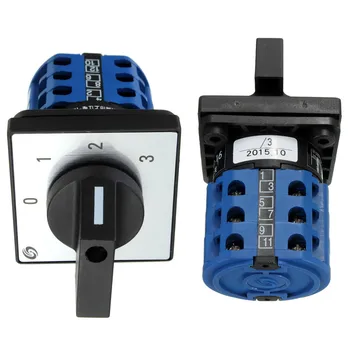 LW28-20 660V 20A 12 Terminals 4 Positions Rotary Cam Changeover Switch
LW28-20 660V 20A 12 Terminals 4 Positions Rotary Cam Changeover Switch