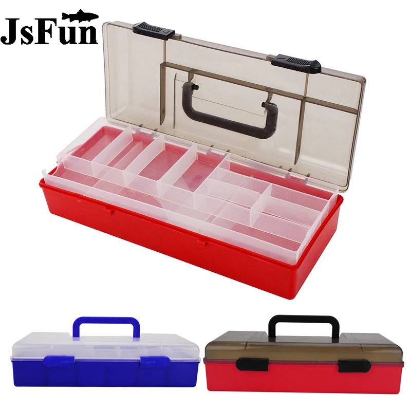 Portable 2-layer Multifunction Fishing Tackle Box Bait Accessories Storage Box Carp Fishing Tackle PJ183
Portable 2-layer Multifunction Fishing Tackle Box Bait Accessories Storage Box Carp Fishing Tackle PJ183