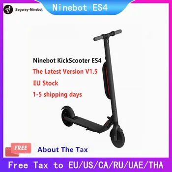 EU Stock Ninebot KickScooter ES4 The Latest Black V1.5 Smart Electric Kick Scooter Hoverboard 45 km 30 km/h Longboard Skateboard
EU Stock Ninebot KickScooter ES4 The Latest Black V1.5 Smart Electric Kick Scooter Hoverboard 45 km 30 km/h Longboard Skateboard