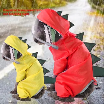 New Dinosaur Pet Dog Raincoat Jumpsuit Waterproof Cat Puppy Coat Jacket Pet Raincoat Spring Summer Clothes
New Dinosaur Pet Dog Raincoat Jumpsuit Waterproof Cat Puppy Coat Jacket Pet Raincoat Spring Summer Clothes