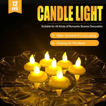Flameless Floating LED Candle Tea Light Tealights Battery Operated Flickering LED Light with battery led power candles light
Flameless Floating LED Candle Tea Light Tealights Battery Operated Flickering LED Light with battery led power candles light