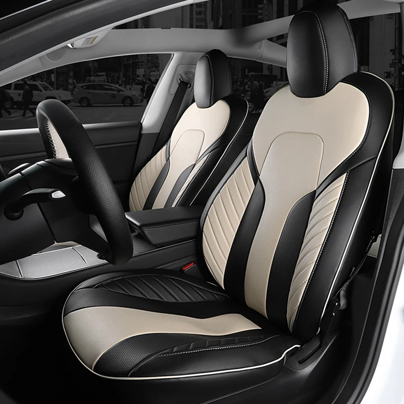 Applicable To Tesla Model 3 Car Seat Cushion Cover 5-seat Front Row + Rear Row Seats Cover Accessories Decoration
Applicable To Tesla Model 3 Car Seat Cushion Cover 5-seat Front Row + Rear Row Seats Cover Accessories Decoration