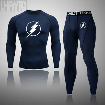 Men's Thermal Underwear Sets Compression Sport Suit Sweat Quick Drying Thermo Underwear Men The Flash Clothing Long Johns Sets
Men's Thermal Underwear Sets Compression Sport Suit Sweat Quick Drying Thermo Underwear Men The Flash Clothing Long Johns Sets
