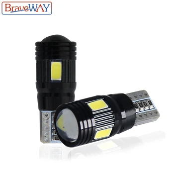 BraveWay Car Signal Lights 2x T10 w5w Led Bulb Error Free 12V Auto Interior Light w5w Canbus T10 Led Lamps Bulbs for Cars
BraveWay Car Signal Lights 2x T10 w5w Led Bulb Error Free 12V Auto Interior Light w5w Canbus T10 Led Lamps Bulbs for Cars