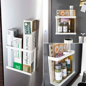 Magnetic Storage Rack Side Mounted Japanese Style Towel Easy Install Bathroom Space Saving For Refrigerator Kitchen Supplies
Magnetic Storage Rack Side Mounted Japanese Style Towel Easy Install Bathroom Space Saving For Refrigerator Kitchen Supplies