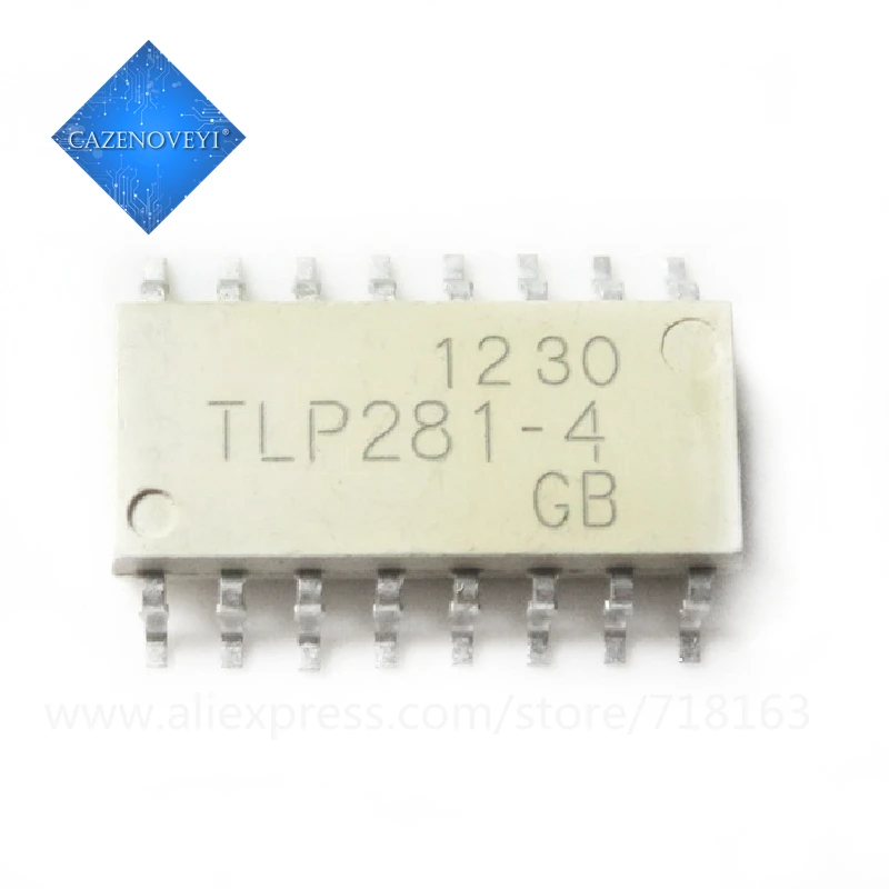 10pcs/lot TLP281-4GB TLP281-4 TLP281 SOP-16 In Stock | Электронные компоненты и принадлежности