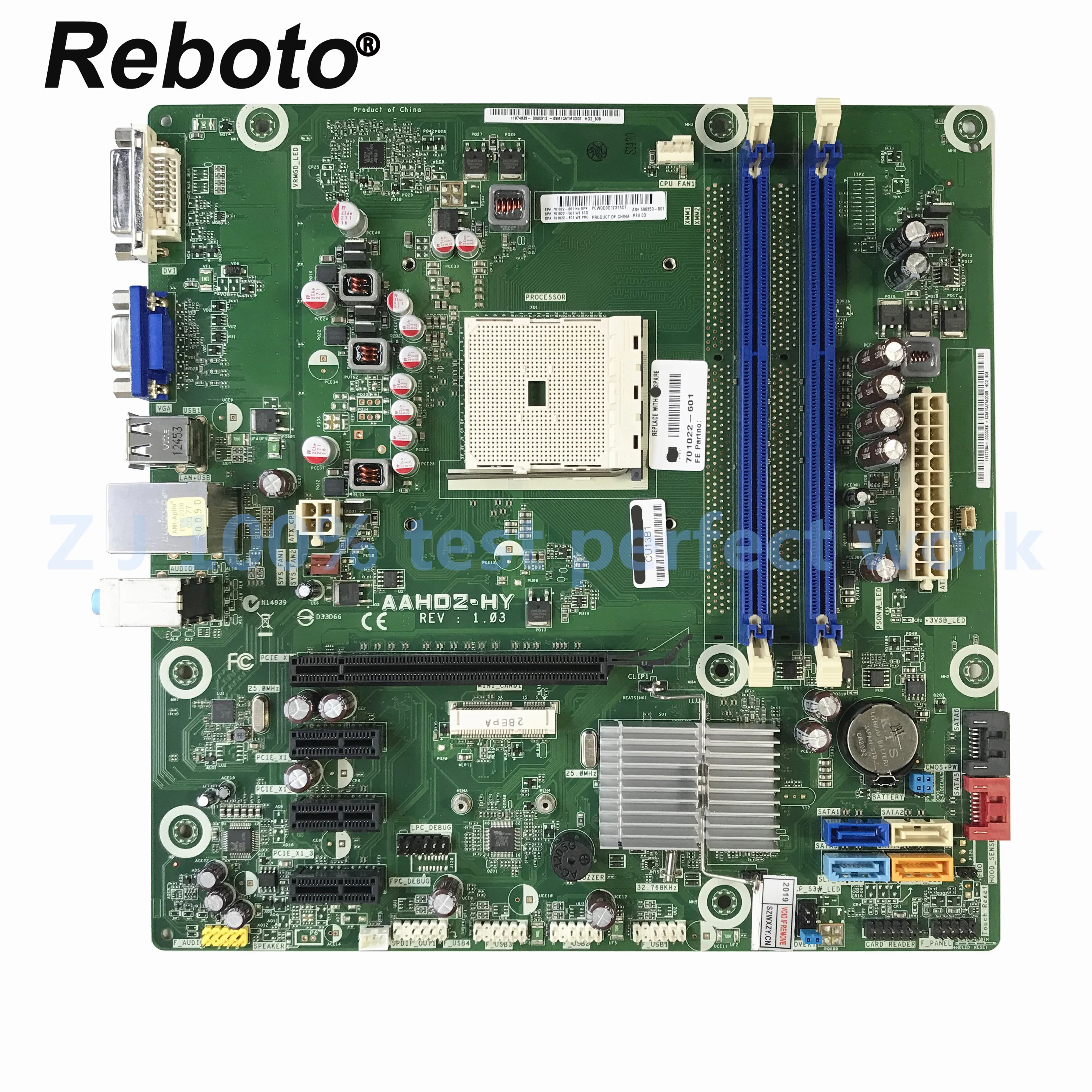 Оригинальная материнская плата для HP FM1 A55 AAHD2-HY 701022-001 701022-501 701022-601 696350-001 МБ 100%