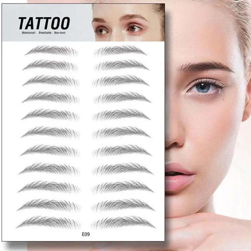 Eyebrow Stickers For Females Bionic Tattoo Semi-Permanent Water-based Long Lasting Hair Like Authentic Eyebrows Makeup Tool
Eyebrow Stickers For Females Bionic Tattoo Semi-Permanent Water-based Long Lasting Hair Like Authentic Eyebrows Makeup Tool