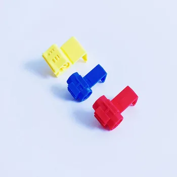 Cable connection fast connecting terminals 50pcs 802 three color Scotch Lock Quick Splice Wire Connector Crimp Terminal block
Cable connection fast connecting terminals 50pcs 802 three color Scotch Lock Quick Splice Wire Connector Crimp Terminal block