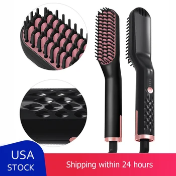 3 in1 Beard Straightener Quick Heater Electric Straightener Curls Hair Comb Brush Men Women Multifunctional Hair Styling Tool
3 in1 Beard Straightener Quick Heater Electric Straightener Curls Hair Comb Brush Men Women Multifunctional Hair Styling Tool