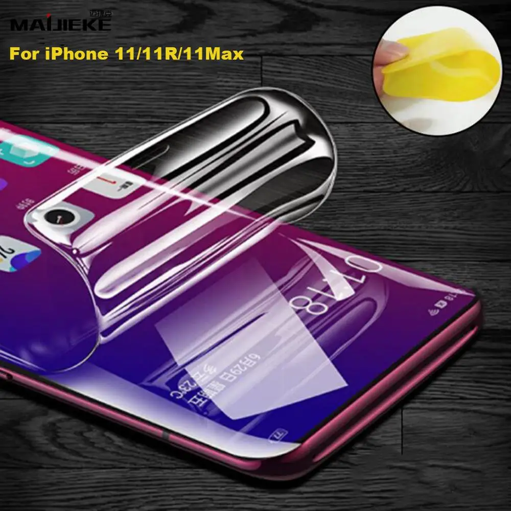 3D HD Soft Front Back Hydrogel Film For iPhone 11 Pro max Screen Protector for iPhone 11 X Xs Max XR Full Cover TPU Nano Film
3D HD Soft Front Back Hydrogel Film For iPhone 11 Pro max Screen Protector for iPhone 11 X Xs Max XR Full Cover TPU Nano Film