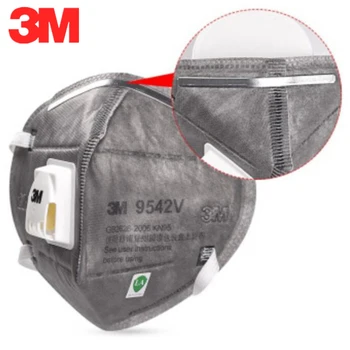 10PCS 3M 9542V Particulate Respirator with Valve Actived Carbon Mask Protective Masks Safety Mask Anti-dust Fog Face Mouth Mask
10PCS 3M 9542V Particulate Respirator with Valve Actived Carbon Mask Protective Masks Safety Mask Anti-dust Fog Face Mouth Mask