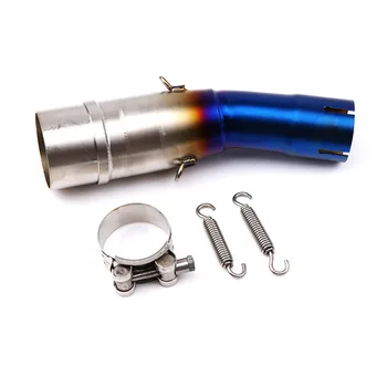 Applicable to Yamaha Yamaha XMAX250 300 400cc modified stainless steel exhaust pipe middle 2017-18
Applicable to Yamaha Yamaha XMAX250 300 400cc modified stainless steel exhaust pipe middle 2017-18