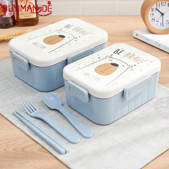 Cute Cartoon Lunch Box Microwave Dinnerware Food Storage Container Children Kids School Office Portable Bento Box
Cute Cartoon Lunch Box Microwave Dinnerware Food Storage Container Children Kids School Office Portable Bento Box