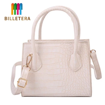 2020 New Flap PU Leather Shoulder Bag Mini Small Square Bag Ladies Crossbody Bag Woman Handbag Fashion Crocodile Pattern Bags
2020 New Flap PU Leather Shoulder Bag Mini Small Square Bag Ladies Crossbody Bag Woman Handbag Fashion Crocodile Pattern Bags