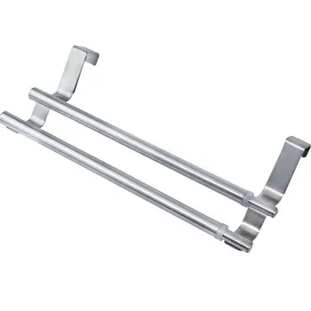 Bathroom Towel Bar Towel Rack Double Layer Over Door Cupboard Hanger Hotel Bath Stainless Steel Towel Holder
Bathroom Towel Bar Towel Rack Double Layer Over Door Cupboard Hanger Hotel Bath Stainless Steel Towel Holder
