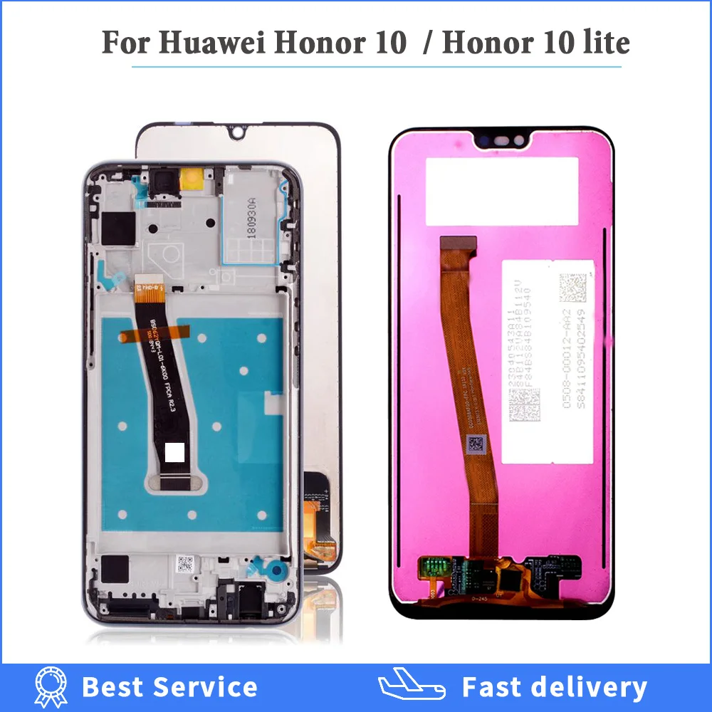For Huawei Honor 10 Lite Display Touch Screen Digitizer with Frame HRY-LX1 HRY-LX2 For Huawei Honor 10 COL-L29 LCD 100% tested
For Huawei Honor 10 Lite Display Touch Screen Digitizer with Frame HRY-LX1 HRY-LX2 For Huawei Honor 10 COL-L29 LCD 100% tested