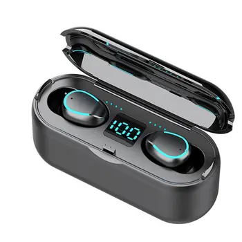 F9 Wireless Headset Binaural for Sports for Business Long-lasting Battery Display Touch-Control V 5.0
F9 Wireless Headset Binaural for Sports for Business Long-lasting Battery Display Touch-Control V 5.0