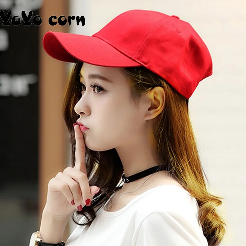yoyocorn Spring models of solid color light baseball caps along the hat men and women simple outdoor sunscreen female cap
yoyocorn Spring models of solid color light baseball caps along the hat men and women simple outdoor sunscreen female cap