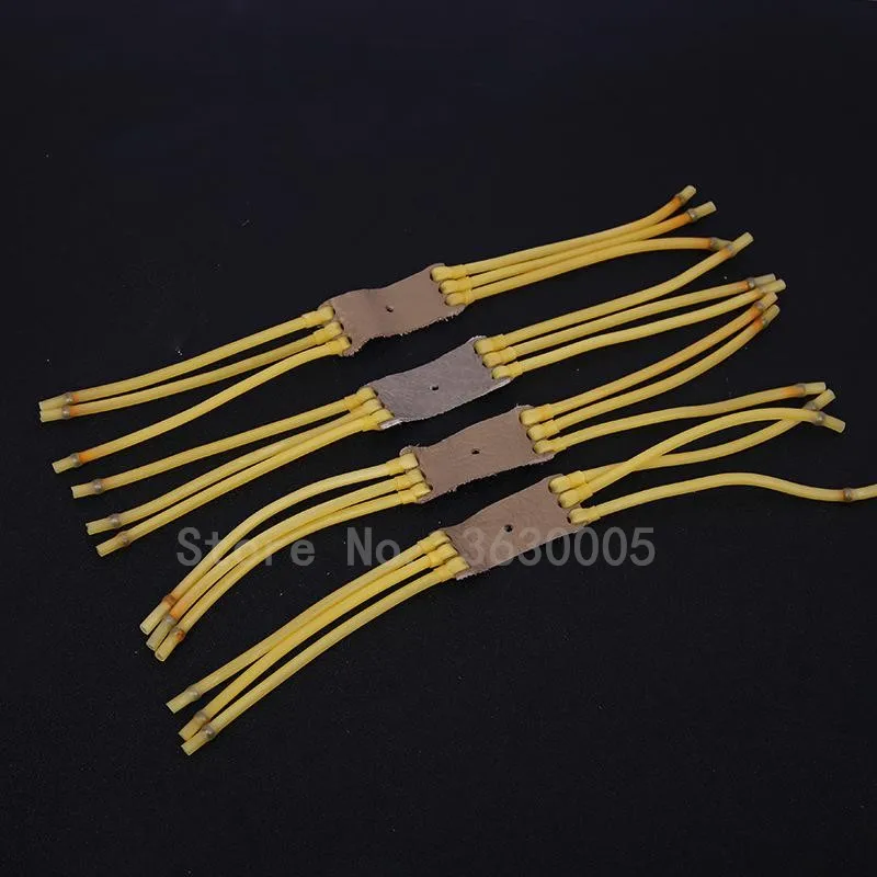 

5pcs/lot 3050 type 4/6 Strips Elastic Catapult Bow Slingshot Rubber Bands 5mm Outer 3mm Inner Outdoor Hunting Sling Rubber Band