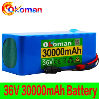 36V battery 10S4P 30Ah battery pack 500W high power battery 42V 30000mAh Ebike electric bicycle BMS
36V battery 10S4P 30Ah battery pack 500W high power battery 42V 30000mAh Ebike electric bicycle BMS