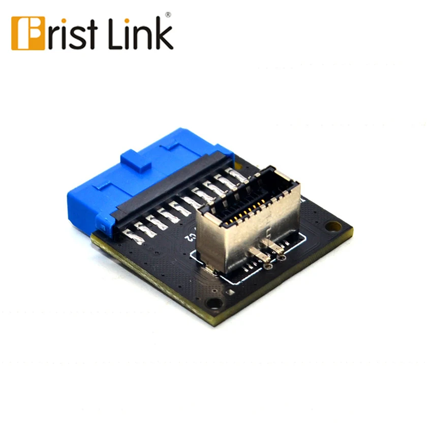 USB 3.0 to USB 3.1 / 3.2 Type C Front Adapter E from 20pin to 19pin Converter for pc motherboard riser connector
USB 3.0 to USB 3.1 / 3.2 Type C Front Adapter E from 20pin to 19pin Converter for pc motherboard riser connector