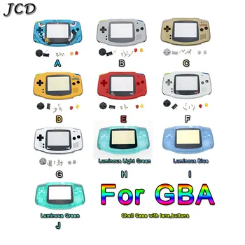 JCD Housing Shell Case Cover+Screen Lens Protector +Stick Label for Gameboy Advance For GBA Console with Button set
JCD Housing Shell Case Cover+Screen Lens Protector +Stick Label for Gameboy Advance For GBA Console with Button set