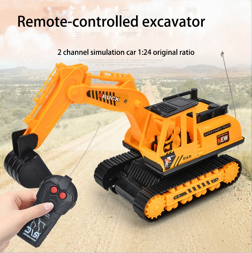 Boy toy electric remote control excavator model 2 through a large engineering vehicle toy gift simulation model toy
Boy toy electric remote control excavator model 2 through a large engineering vehicle toy gift simulation model toy