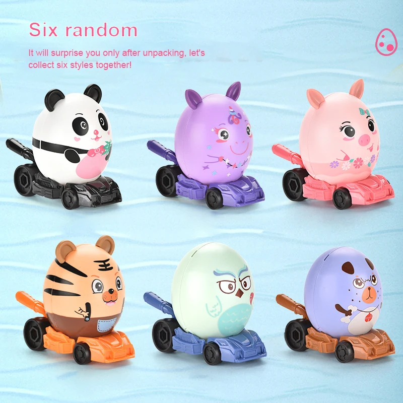 Creative Twist Egg Puzzle Assembly Car Children DIY Assembly Animal Scooter Surprise Blind Box Juguetes Gift Action Toy Figures
Creative Twist Egg Puzzle Assembly Car Children DIY Assembly Animal Scooter Surprise Blind Box Juguetes Gift Action Toy Figures