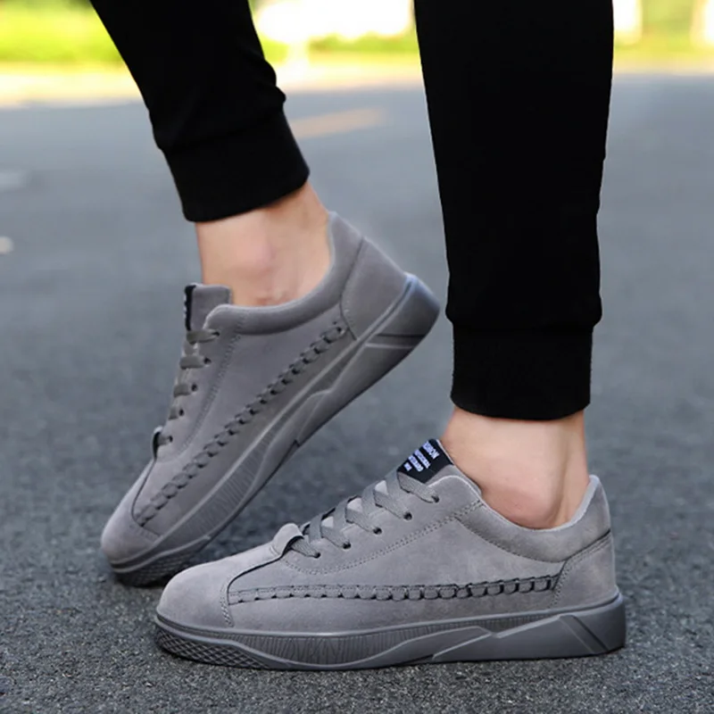 HEFLASHOR Lace-up Sneakers Male Shoes Solid Color Men Shoes Flock Cotton Fabric Breathable Comfort Shallow Casual Sneakers
HEFLASHOR Lace-up Sneakers Male Shoes Solid Color Men Shoes Flock Cotton Fabric Breathable Comfort Shallow Casual Sneakers