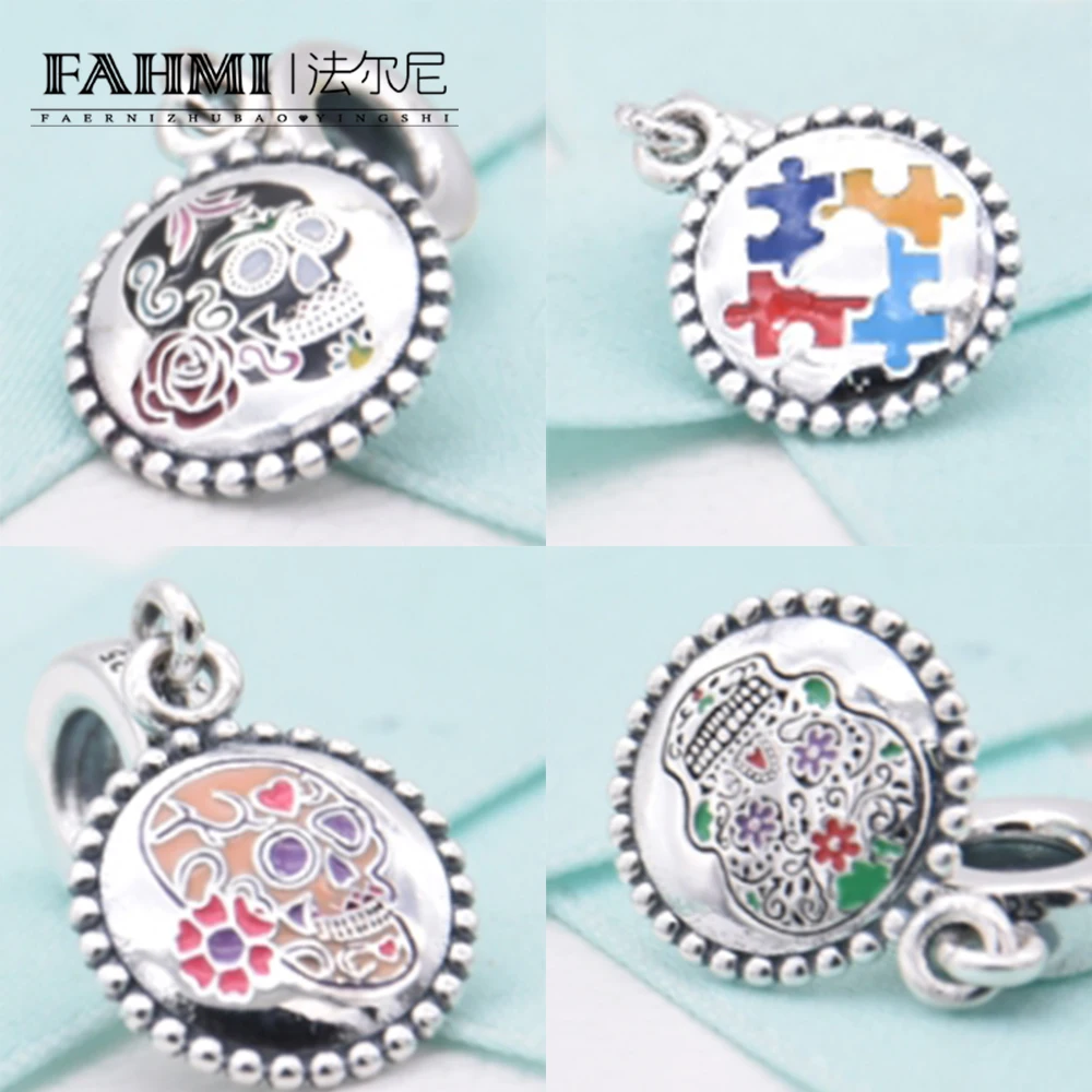 2019 100% 925 Sterling Silver 1:1New Day of death Collection Enamel Dangle Puzzle Charm Jewelry Pendant Free Shipping
2019 100% 925 Sterling Silver 1:1New Day of death Collection Enamel Dangle Puzzle Charm Jewelry Pendant Free Shipping