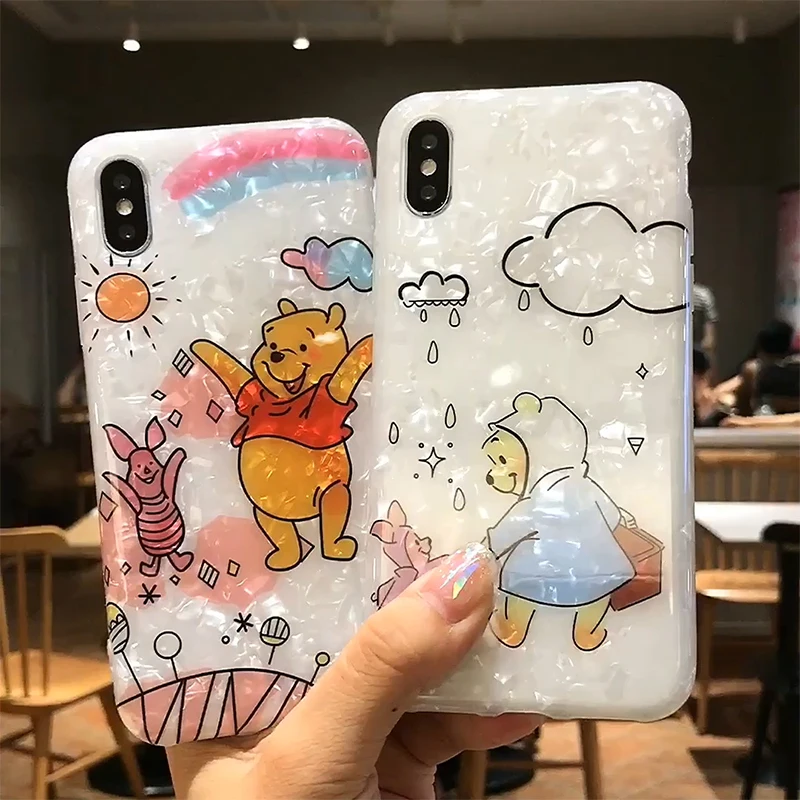 Cute little bear shiny phone case For iPhone X XS XR XS Max Cases Fashion Soft TPU Cover For iPhone 6 6S 7 8 Plus X Cases
Cute little bear shiny phone case For iPhone X XS XR XS Max Cases Fashion Soft TPU Cover For iPhone 6 6S 7 8 Plus X Cases